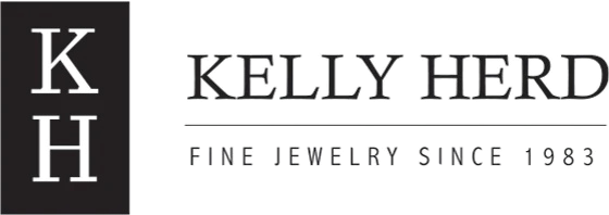 Kelly Herd Fine Jewelry logo with KH monogram and tagline 'Fine Jewelry Since 1983.'